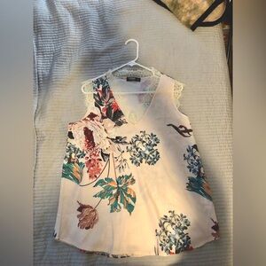 YOINS floral print Sleeveless top